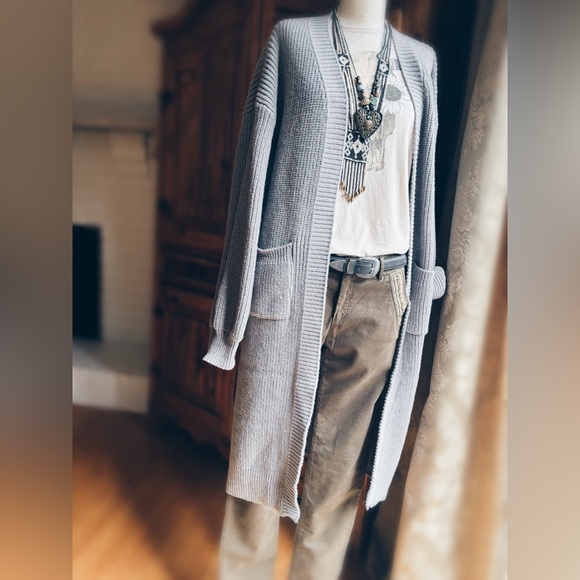 Cardigan Chunky Knit Sweater - Picture 8 of 8